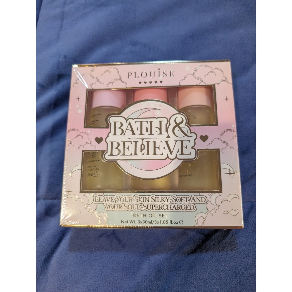 P Louise Bath & Believe Bath Oil Set 3 Piece Trio‎